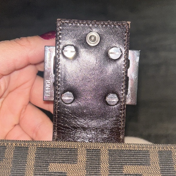 FENDI Zucca Canvas/Leather Bi-fold Long Wallet - Picture 12 of 12